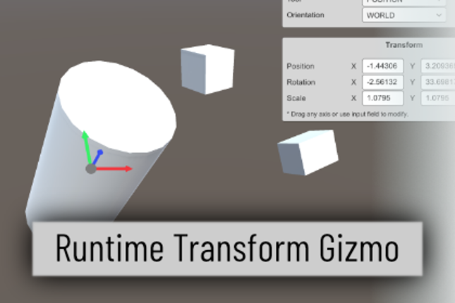 Unity Runtime Transform Gizmo Game Cover