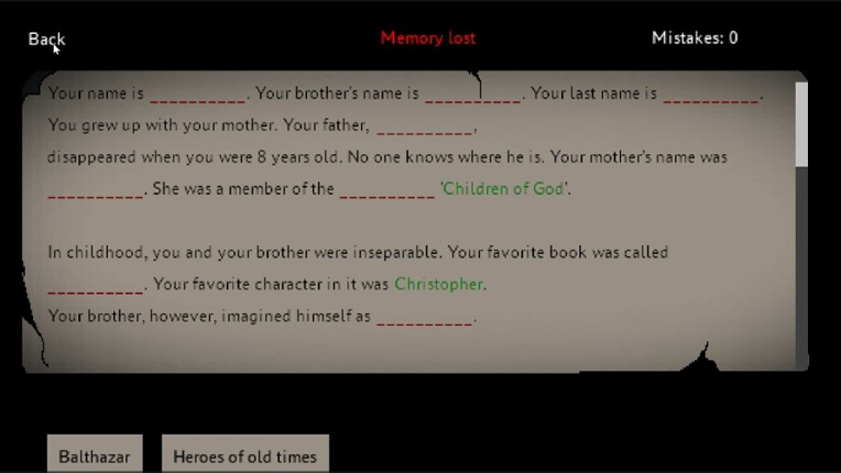 When eyes close screenshot