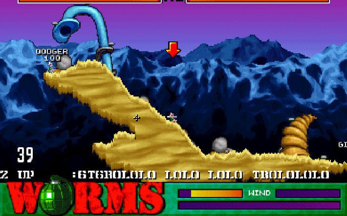 Worms United screenshot