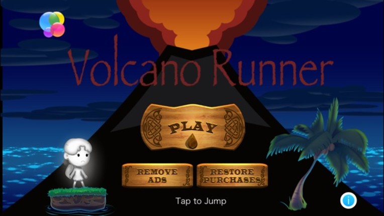 Amazing Volcano Runner screenshot