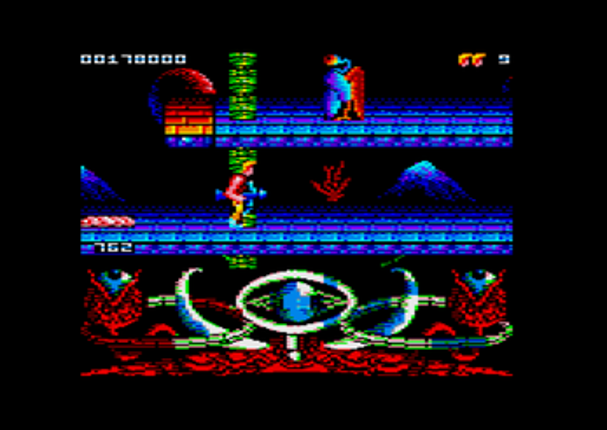 Astro Marine Corps (Amstrad PCW / PCW Plus) screenshot