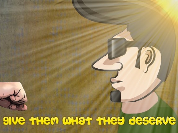 Celeb Smash - Dentist fist. Help the celebrity to look like a tomato. screenshot