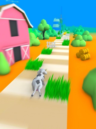 Cow Runner 3D screenshot