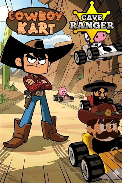 Games like Cowboy Kart + Cave Ranger