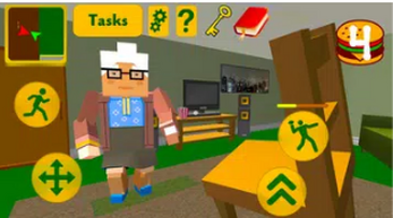 Craft Granny. Blocky Neighbor Escape 3D screenshot