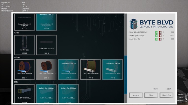 Data Center screenshot
