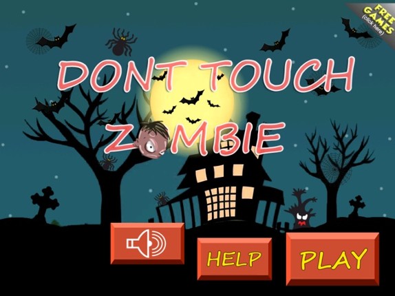 Don't Touch Zombie - Free Halloween Fun Skill Games screenshot