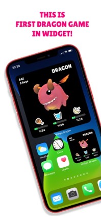 Dragon Widget Game screenshot
