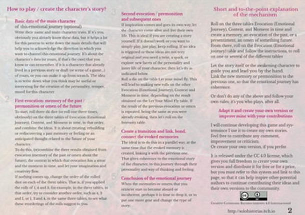 Evocación. Tell me your story / Cuéntame tu historia screenshot