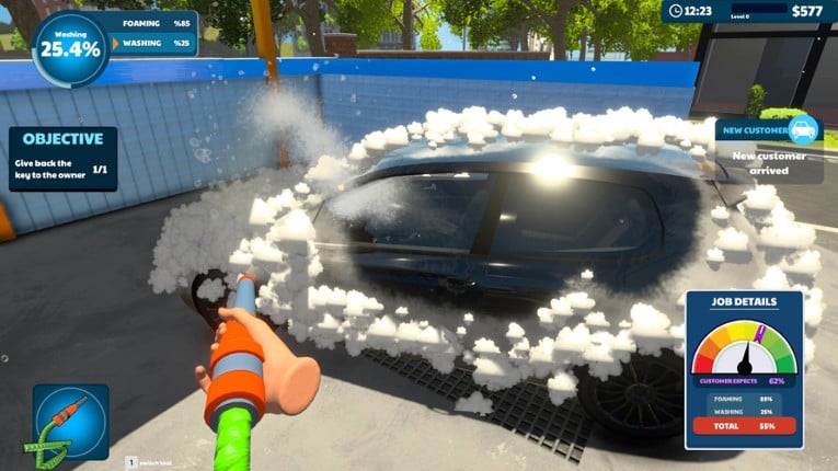 Express Car Wash Simulator : Prologue screenshot