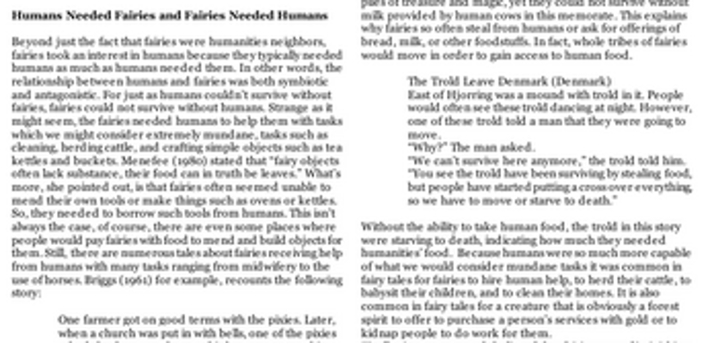 Fairy Mythology for Gamemasters & Worldbuilders screenshot