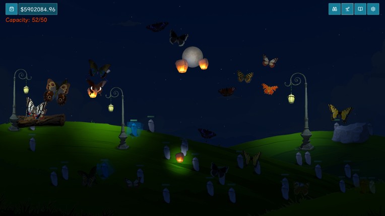 Flutterfield screenshot