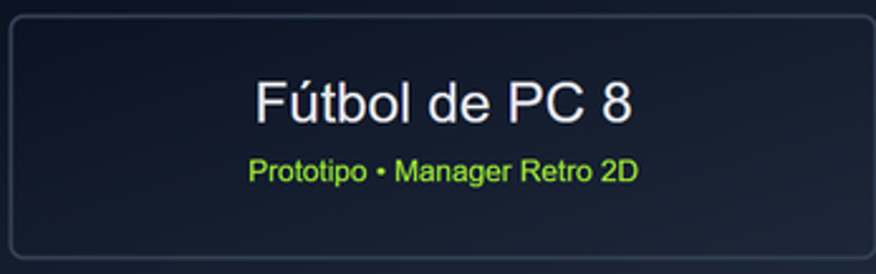 Futbol de PC 8 (This is not PC Futbol 8) Image