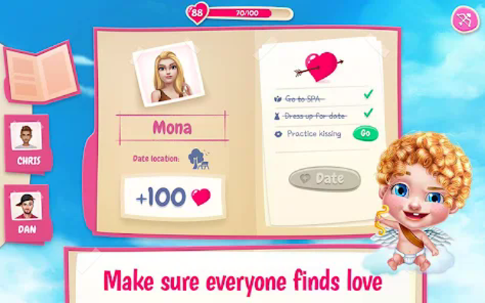 Love Kiss: Cupid's Mission screenshot
