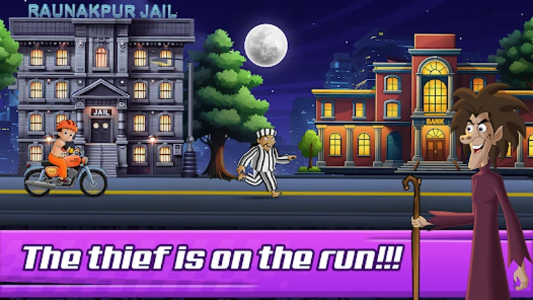 Chhota Bheem Road Race Game Image