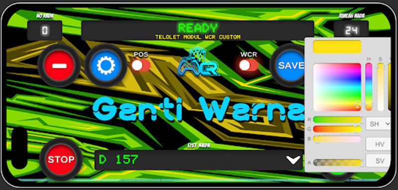 Modul WCR Custom screenshot