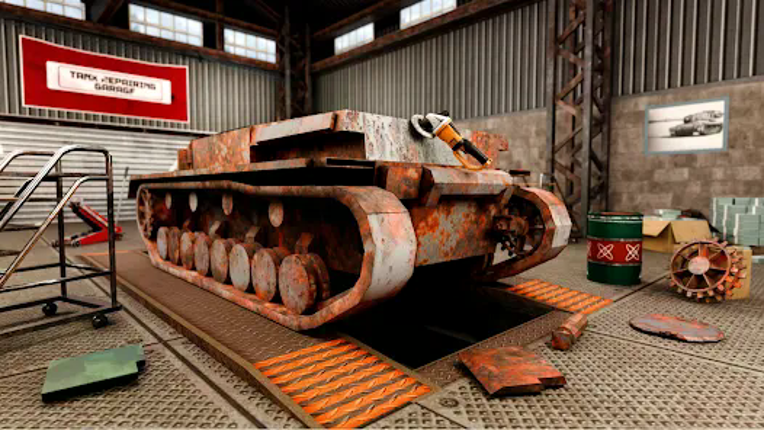 Tank Mechanic Simulator Games screenshot