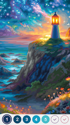 My Color Paint by Number Games screenshot