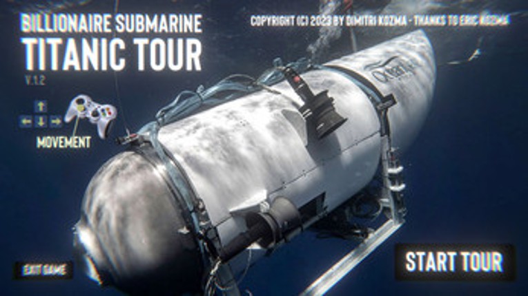 Billionaire Submarine Titanic Tour - The Game screenshot