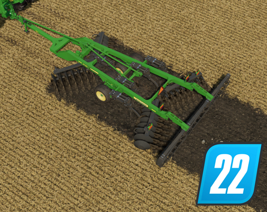 John Deere 2720 5 Shank Disk Ripper Game Cover