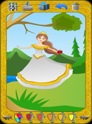 Kidoko Fairy Tales Paint screenshot