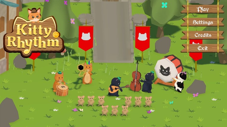 Kitty Rhythm TD screenshot
