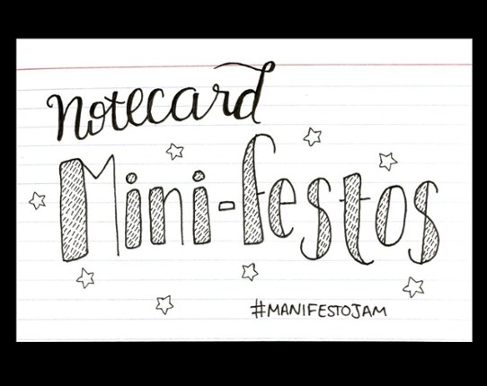 Notecard Mini-festos Game Cover