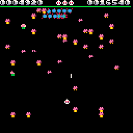 Pico8 Megapede screenshot