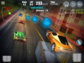 Racing in City 3D Image