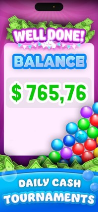 Real Money Bubble Shooter Game screenshot
