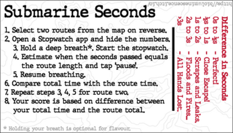 Submarine Seconds Image