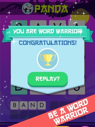 Word Warrior: Word Search Brain Game screenshot