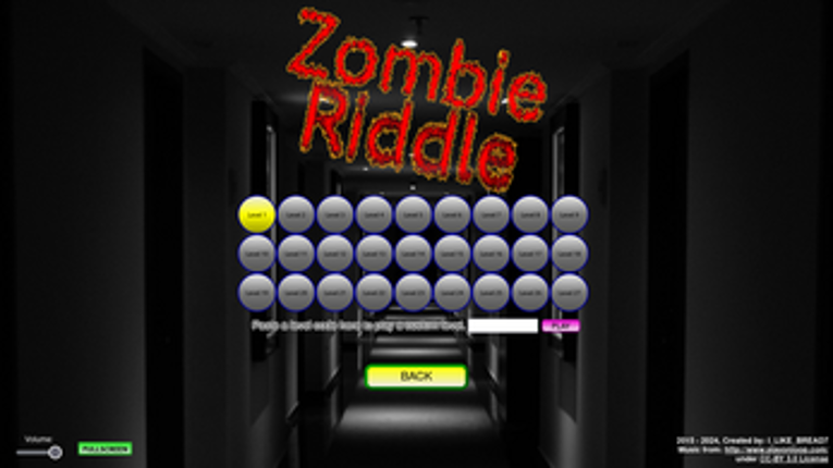 Zombie Riddle screenshot