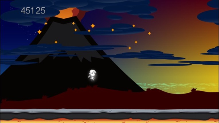 Amazing Volcano Runner screenshot