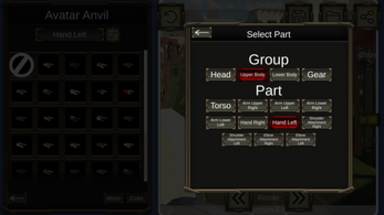 Avatar Anvil: 3d Animated Character Creator screenshot