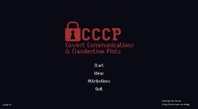 CCCP: Covert Communications & Clandestine Plots Image