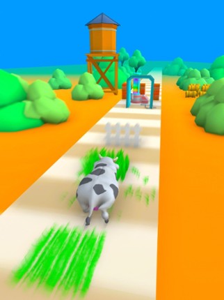 Cow Runner 3D screenshot
