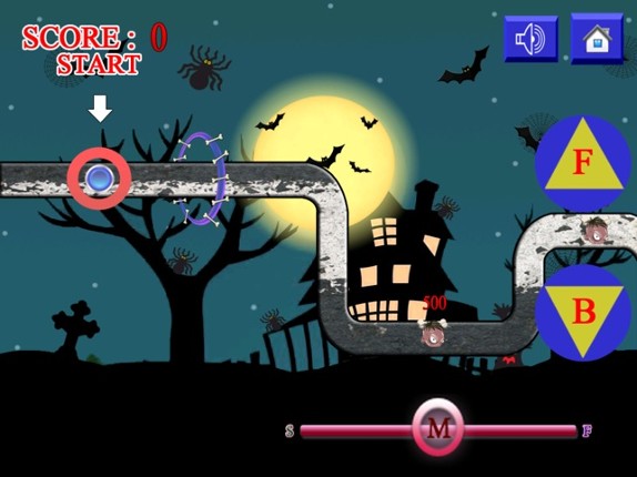 Don't Touch Zombie - Free Halloween Fun Skill Games Image
