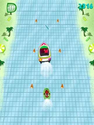Doodle Speed Boat Stunt Race - Free Jet Ski Racing Game Image