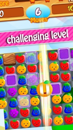 Fruit Splash Matcher – New Cute Fruits Puzzle Match 3 Game for Family screenshot
