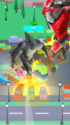Crazy Kaiju 3D screenshot