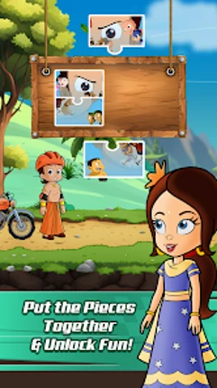 Chhota Bheem Road Race Game Image