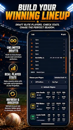 162-0 Baseball Draft & GM Team Image