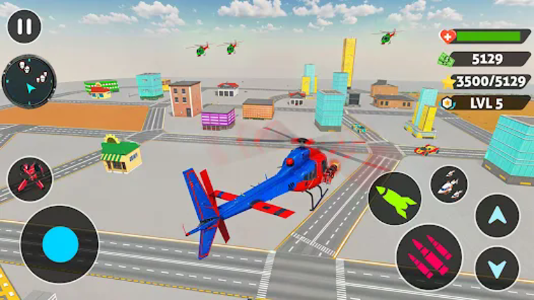 Mech Robot Transforming Game Image