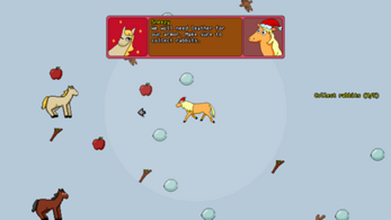 Christmas Horse Image