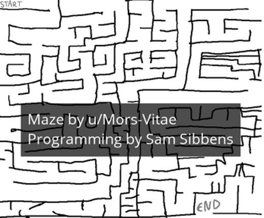 The Maze Drawing That Became A Game screenshot