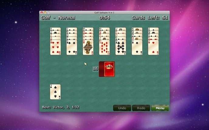 Golf Solitaire 4 in 1 screenshot