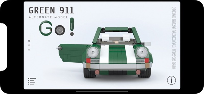 Green 911 for LEGO 10242 Set screenshot