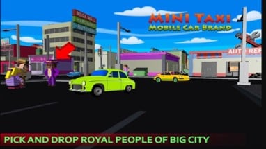 Insane Car Taxi Drive 3D Image