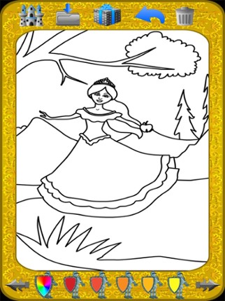 Kidoko Fairy Tales Paint screenshot